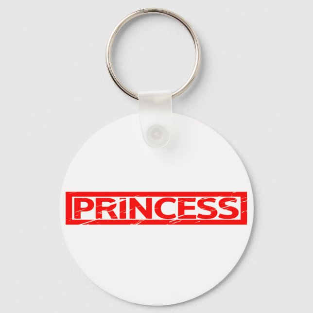 Princess-Briefmarke Schlüsselanhänger (Vorderseite)