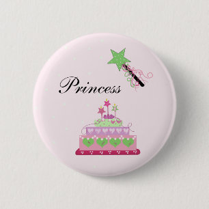 Princess Cake und Green Wand Button