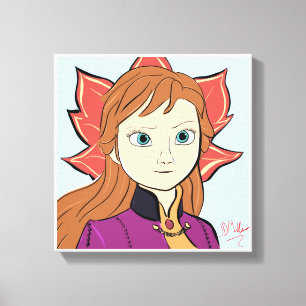 Princess Canvas Print Wall Art Leinwanddruck
