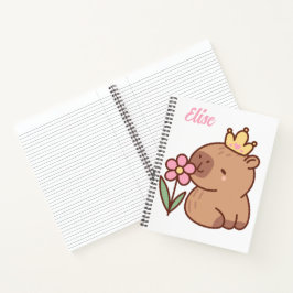 Princess Capybara Notizbuch