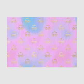 Princess Carriage Pastel  Seidenpapier