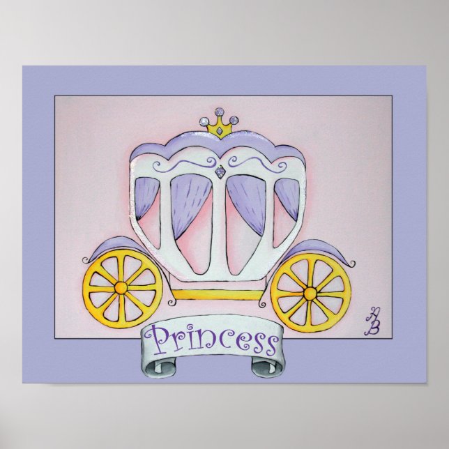 Princess Carriage Poster (Vorne)