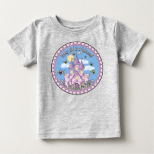Princess Castle Baby T-shirt