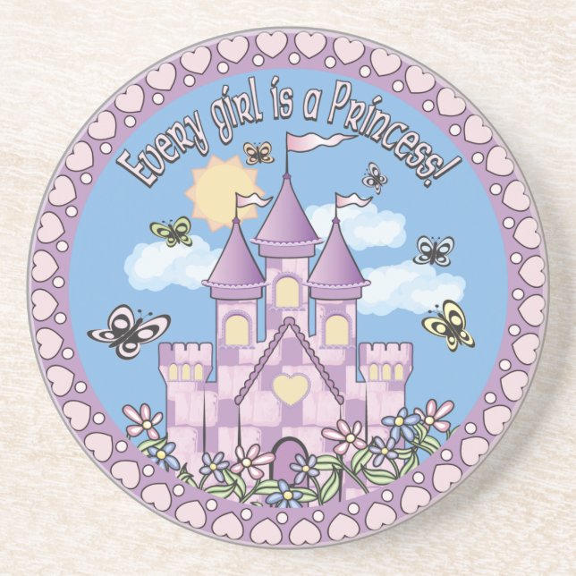 Princess Castle Getränkeuntersetzer (Vorne)