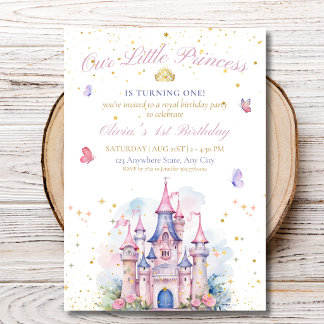 Princess Castle Girl Birthday, Prinzessin 1ST Birt