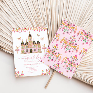 Princess Castle Girls Cappella Santa Maria degli A Einladung