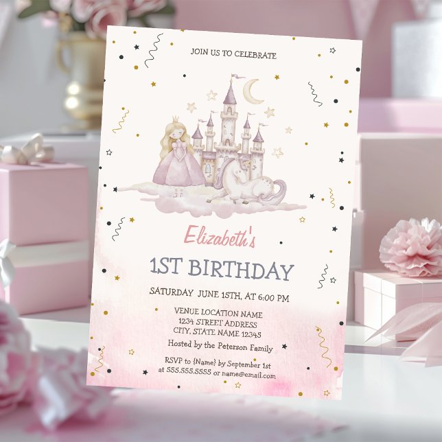 Princess Castle Pony Einladung (Von Creator hochgeladen)