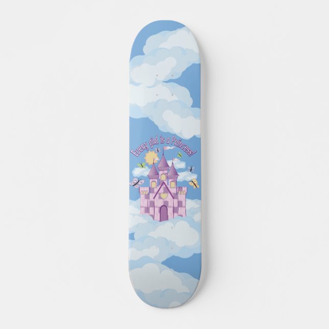 Princess Castle Skateboard (Vorne)