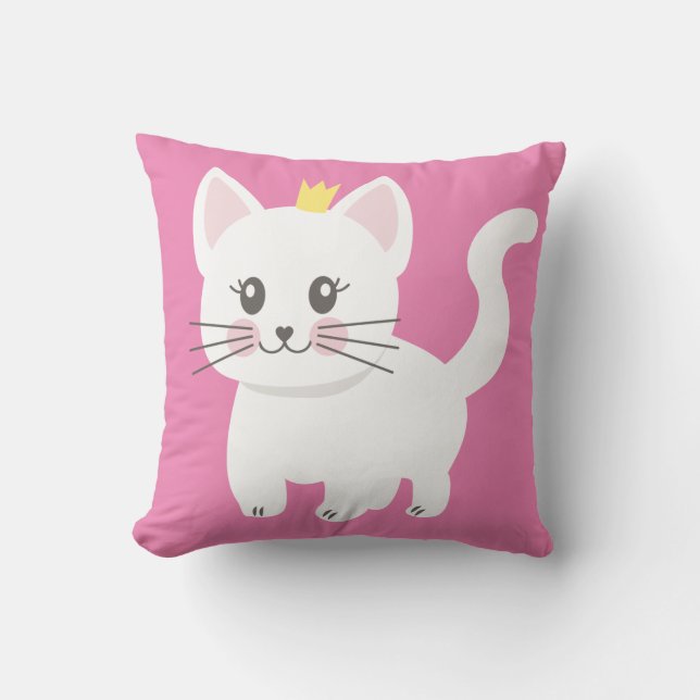 Princess Cat Kissen (Vorderseite)