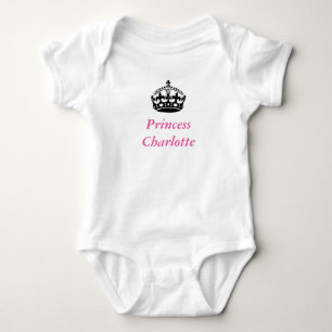 Princess Charlotte Baby Bodysuit Strampler