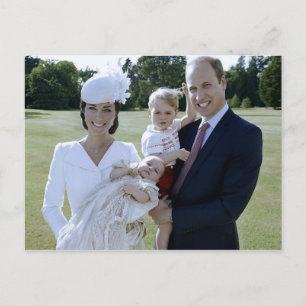 Princess Charlotte Christening July 2015 stylized Postkarte
