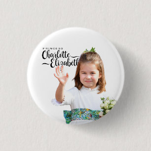 Princess Charlotte Elizabeth 6. Geburtstagsmagnet Button