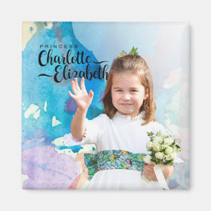 Princess Charlotte Elizabeth 6. Geburtstagsmagnet Magnet