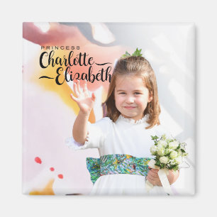 Princess Charlotte Elizabeth 6. Geburtstagsmagnet Magnet