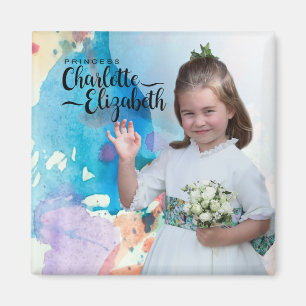 Princess Charlotte Elizabeth 6. Geburtstagsmagnet Magnet