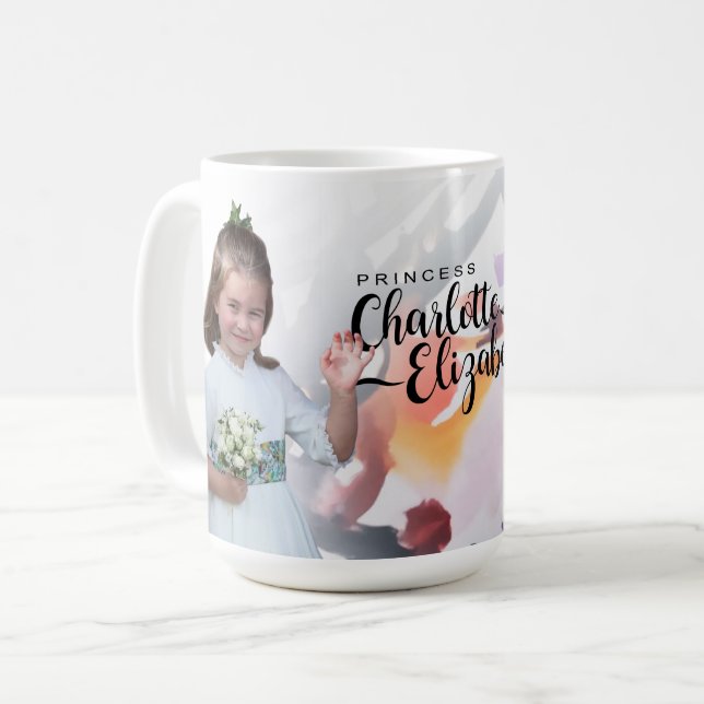 Princess Charlotte Elizabeth 6. Jahr Kaffeepause T Kaffeetasse (Vorderseite Links)