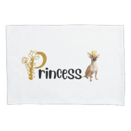 Princess Chihuahua Personalisiert Pillowcase Kissenbezug