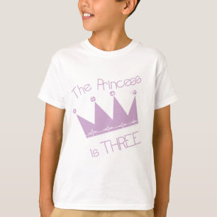 Princess Crown 3. Geburtstagsgeschenke und Geschen T-Shirt