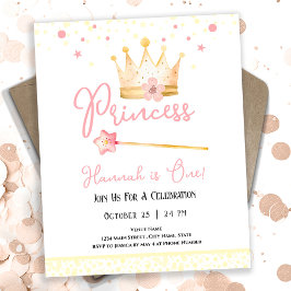 Princess Crown Pink 1. Girl Geburtstag Budget