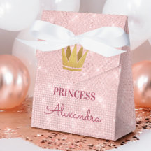 Princess Crown Rose Gold Blush Pink Sparkone