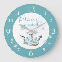 Princess Crown und Name des aquamarinen und Gold G