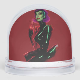 Princess Cybrella at the Cyberpunk Ball Schneekugeln