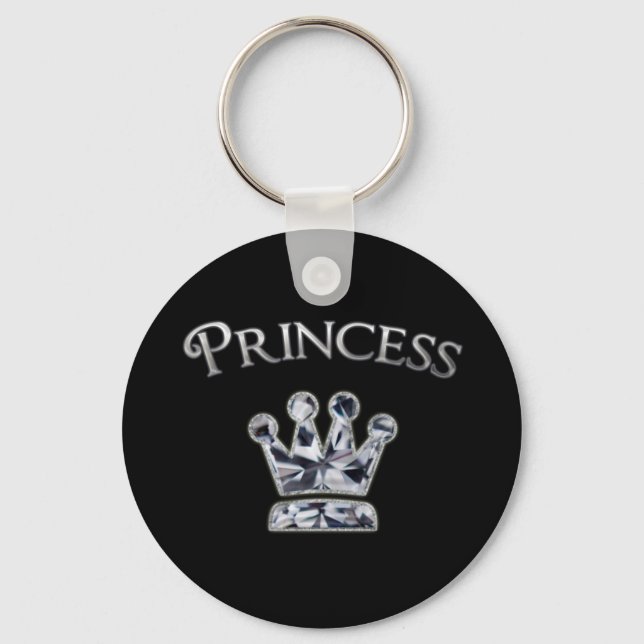 Princess Diamond Crown Schlüsselanhänger (Vorderseite)