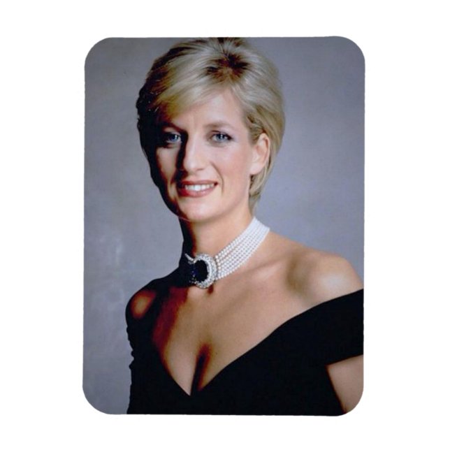 Princess Diana 1997 Magnet (Vertikal)