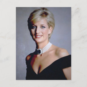 Princess Diana 1997 Postkarte