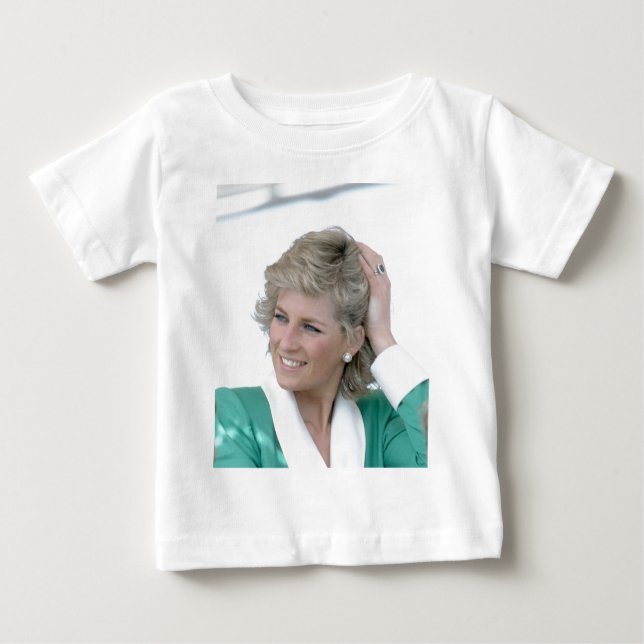 Princess Diana Australia 1988 Baby T-shirt (Vorderseite)