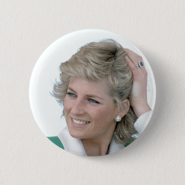 Princess-Diana-Australien Button (Vorderseite)