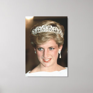 Princess Diana Bahrain 1986 Leinwanddruck