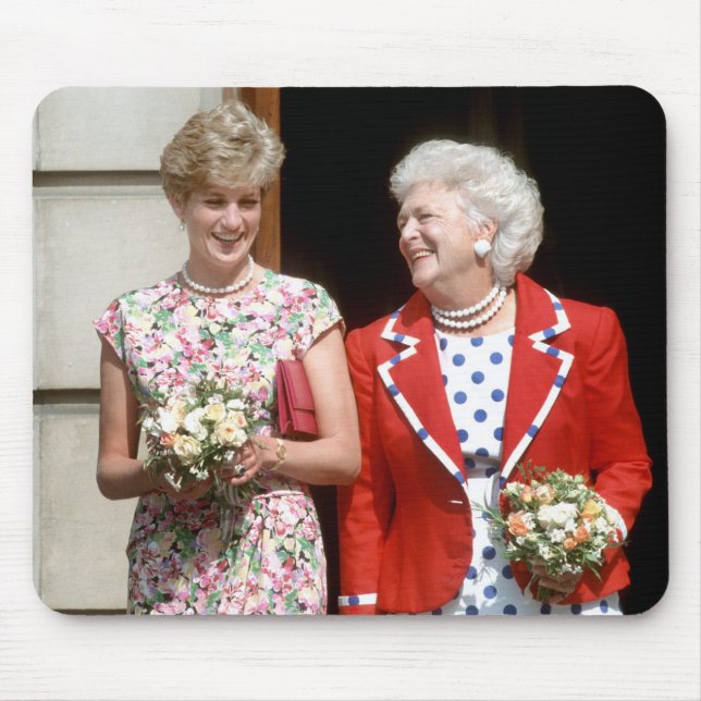 Princess Diana-Barbara Bush Mousepad (Vorne)