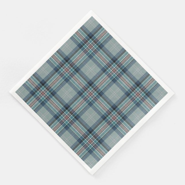 Princess Diana Memorial Tartan Serviette (Ecke)