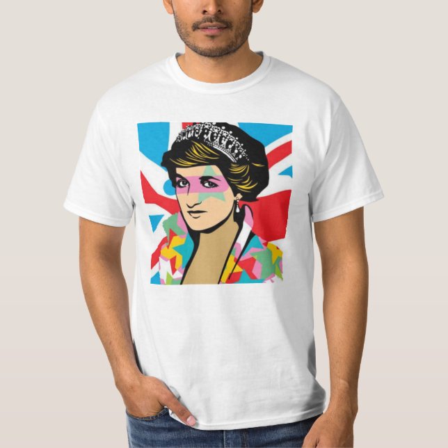 Princess Diana royal T-Shirt (Vorderseite)