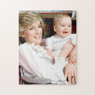 Princess Diana und Prinz William Puzzle
