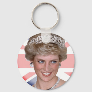 Princess Diana Union Jack Schlüsselanhänger