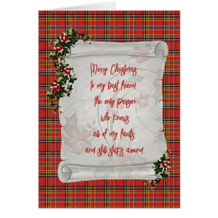 Princess Elizabeth Tartan Beste Freundin Weihnacht