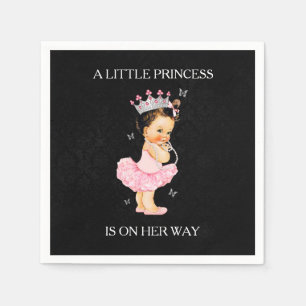 Princess Es ist eine Mädchen-Babydusche Napkin Serviette