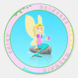 Princess Fairy Mermaid Stickers