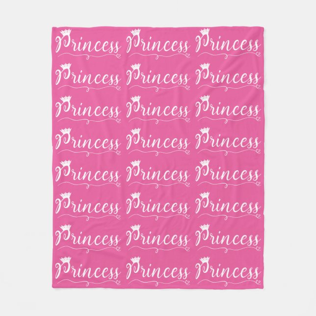 "PRINCESS" Fleece Blankets (Vorderseite)