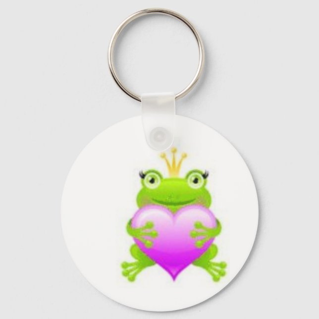 Princess Frog Schlüsselanhänger (Vorderseite)