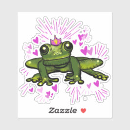 Princess Frosch Sticker