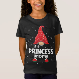 Princess Gnome Familie Matching Weihnachten Funny T-Shirt