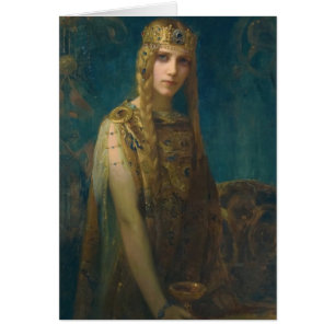 Princess Helen Tragen einer Krone