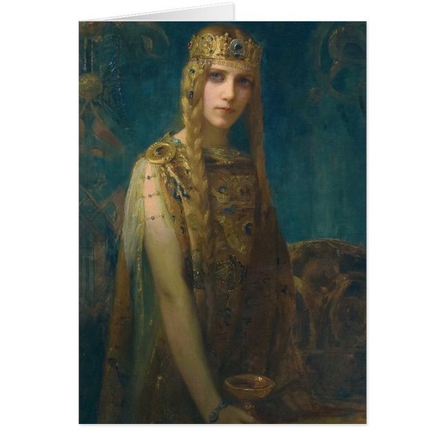 Princess Helen Tragen einer Krone (Vorne)