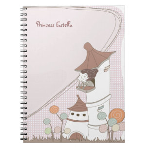 Princess in Castle Notebook Notizblock