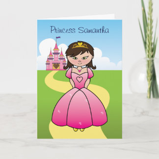 Princess in Pink Party Einladung Card