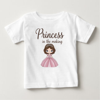 Princess in the making -  baby t-shirt