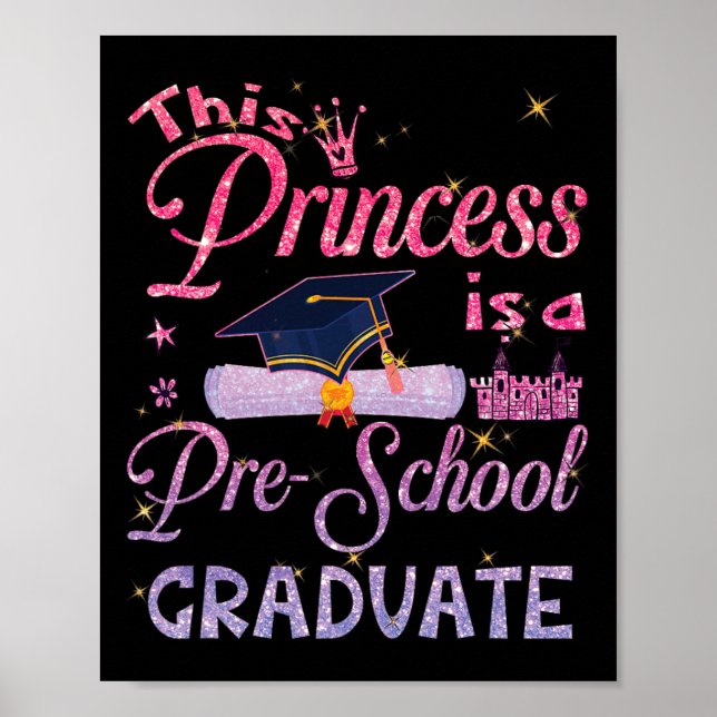 Princess ist ein vorschulischer Graduiertendiplom, Poster (Vorne)